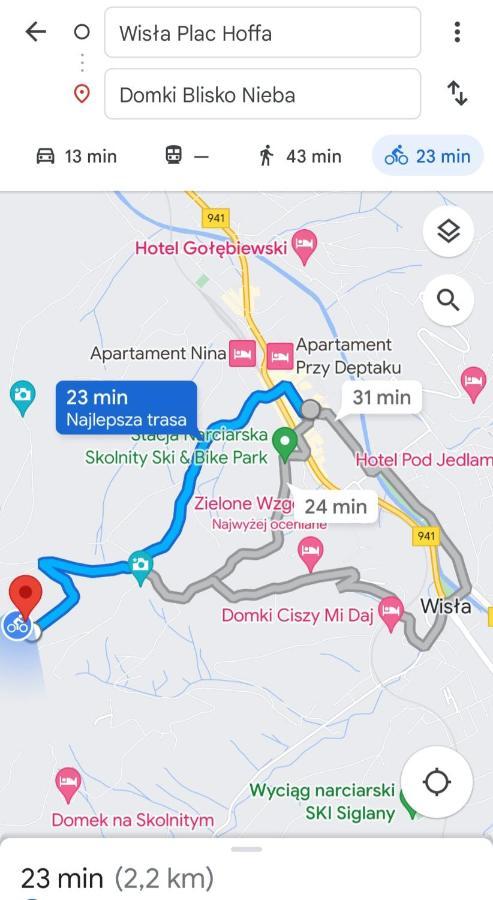 Domki Blisko Nieba II Wisła Εξωτερικό φωτογραφία